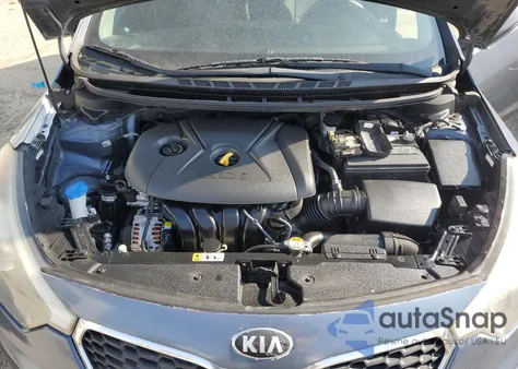 2016 Kia Forte Lx из США, поврежденный, VIN KNAFK5A86G5631299